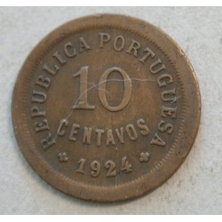 PORTUGAL - 10 CENTAVOS 1924