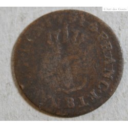 Louis XVI - liard 1791 B Rouen