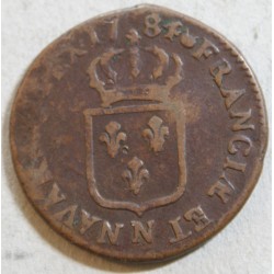 Louis XVI -  Sol à l' écu 1784 N Montpellier