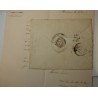 Lettre de Maison du roi 1825 Beaux Arts signé Sosthène Rochefoucauld + enveloppe