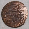 ESPAGNE Felipe IV, 16 maravédis 1663 Madrid 5.15grs