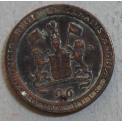 INDE Madras 1/96 roupie 1794