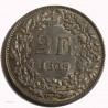 Suisse -  2 francs 1909 TTB+