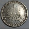 SEMEUSE - 1 Franc 1903 TB cote 180€