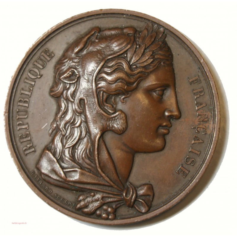 Médaille 24 février 1848, Proclamation de la République Gayrard
