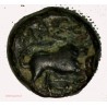 GAULOISE - Petit bronze au taureau de Marseille tête à droite