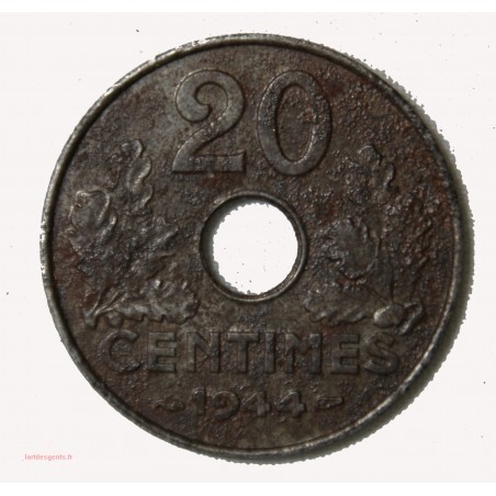 ETAT FRANCAIS - 20  centimes 1944 fer