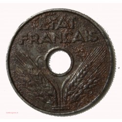 ETAT FRANCAIS - 20  centimes 1944 fer