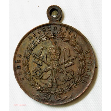 Médaille états pontificaux  pape Pie IX 1849