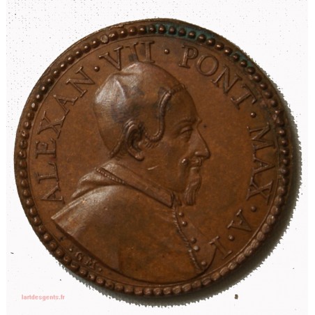 Médaille Vatican Alexandre VII - VIVO EGO IAM NON EGO
