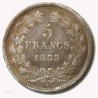 Louis Philippe Ier - écu 5 Francs 1835 D LYON TTB++