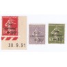 TIMBRES N°275 à N°277 Caisse Amortissement 1931 NEUF** COTE 703 Euros