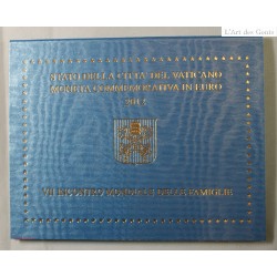 VATICAN EURO - Coffret 2 euro 2012 Commemorative BU