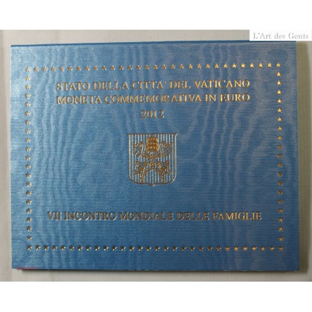 VATICAN EURO - Coffret 2 euro 2012 Commemorative BU VATICAN EURO - Coffret 2 euro 2012 Commemorative BU
