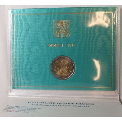 VATICAN EURO - Coffret 2 euro 2013 Commemorative BU