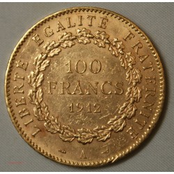 GENIE - 100 Francs or 1912 A TTB