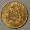 NAPOLEON III - 50 Francs or 1859 BB - SUP+