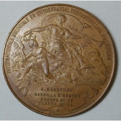 Médaille Willem III Koning der Nederlander - Koloniale 1883 - A.FISCH