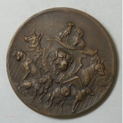 Médaille STE CANINE DU CENTRE par L.CARIAT