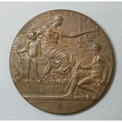 Médaille Exposition Universelle 1889 par Daniel DUPUIS