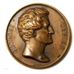 Médaille Hommage à Georges CUVIER  par A. BOVY
