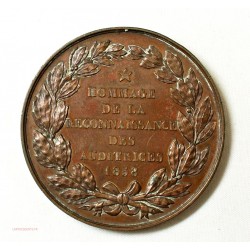 Médaille Hommage à A-D. LOURMAND  reconnaissance des auditrices