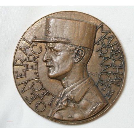 Médaille Bronze MARECHAL LECLERC par JAECER 191grammes