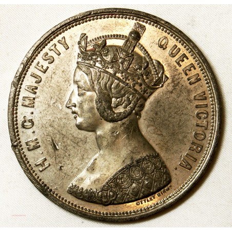 Médaille Reine Victoria - Exposition International 1862
