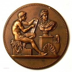 Médaille Bronze ville de Paris, BEAUX ARTS par J. LAGRANGE