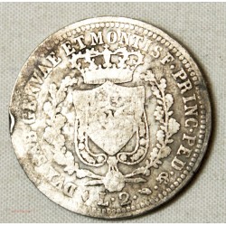 Italie - Charles Félix 2 lire 1825 Turin