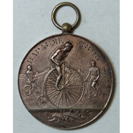 Médaille Ville de BAPAUME Cyclisme 1893