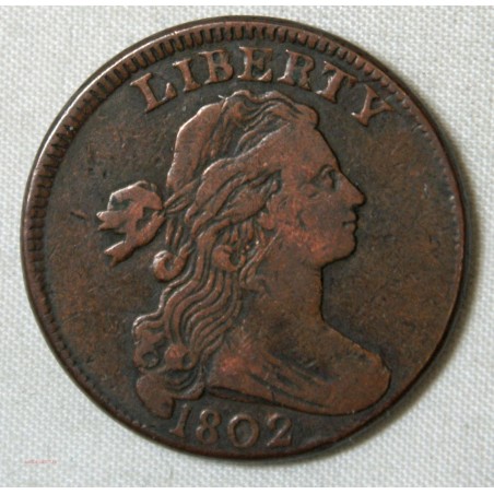 USA - Large 1 cent 1802 LIBERTY qualité