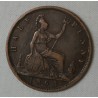 GRANDE BRETAGNE - Reine Victoria, Half penny 1863