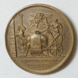 Médaille Bronze Napoléon Ier Egypte conquise superbe