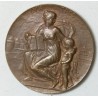 MEDAILLE bronze LUX SPES III CENT. L EDIT DE NANTES 1898 par Prudhomme