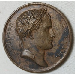 Médaille Bronze Napoléon Ier conquète de Naples