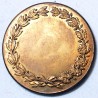Médaille Congrès de Paris 1875, Topographie de France bronze 35.4grs
