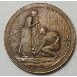 Médaille Bronze Jardiner par A.DESAIDE. EDIT décernée