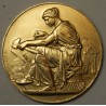 Médaille Ministère du Travail décernée en 1973 argent doré