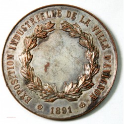 Médaille Exposition Indust. Ville AVIGNON 1891-  l'art des gents