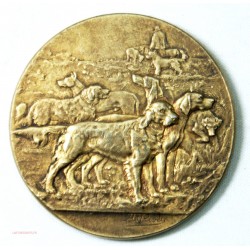 Médaille argent Canine  Lyon 1905 par RIVES