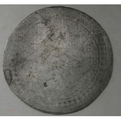 Médaille uniface en étain, Chien.... 61mm