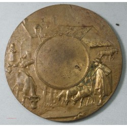 Médaille Agriculture en Bronze 50mm 46 grammes