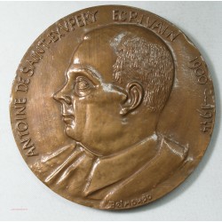 Médaille Antoine de Saint Exupery, Ecrivain  1900-1944 par Belmondo