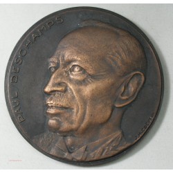 Médaille Paul Deschamps (conservateur de musée) par J.M. COEFFIN