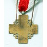 Insignes récompense de la croix rouge Française de collection. ARGENT ET BRONZE