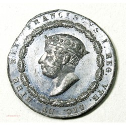 Médaille d'Italie ORDRE DE CHEVALIER Franciscus Ier 1829 rare étain