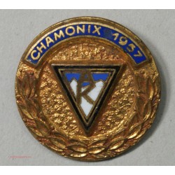 Médaille INSIGNE Chamonix 1937 par A. AUGIS LYON