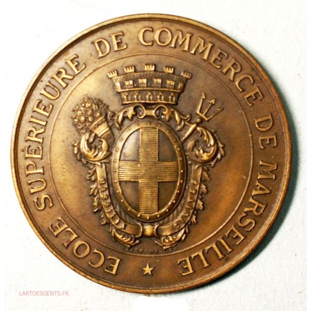 Médaille école supérieur de commerce de Marseille