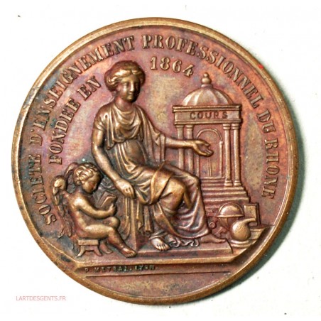 Médaille Sté d'enseignement professionnel du Rhone 1902